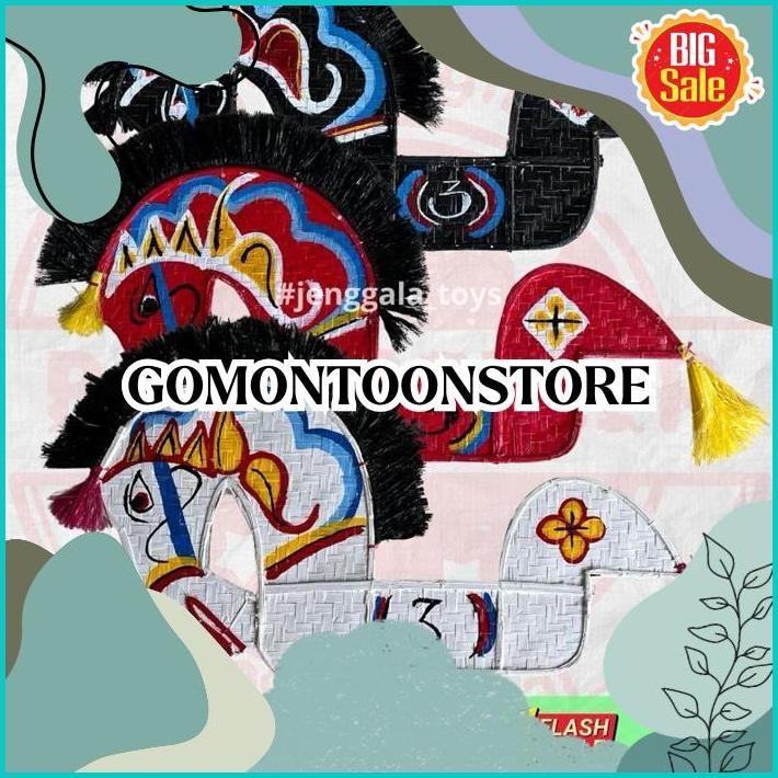 KUDA LUMPING / JARANAN / KUDA KEPANG BESAR / Kuda Lumping Anak / kuda bambu MURAH