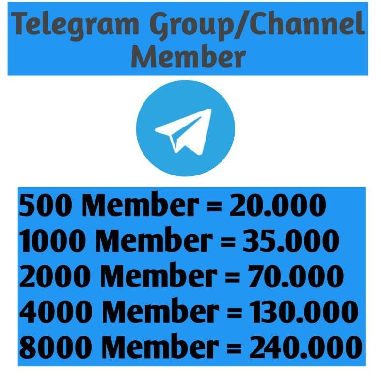 Telegram Group Member, Penambah Channel Telegram