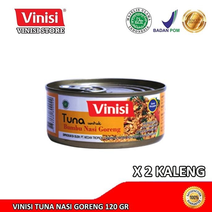

TERLARIS Paket 2 Kaleng Vinisi Tuna Nasi Goreng 120 Gr Siap kirim