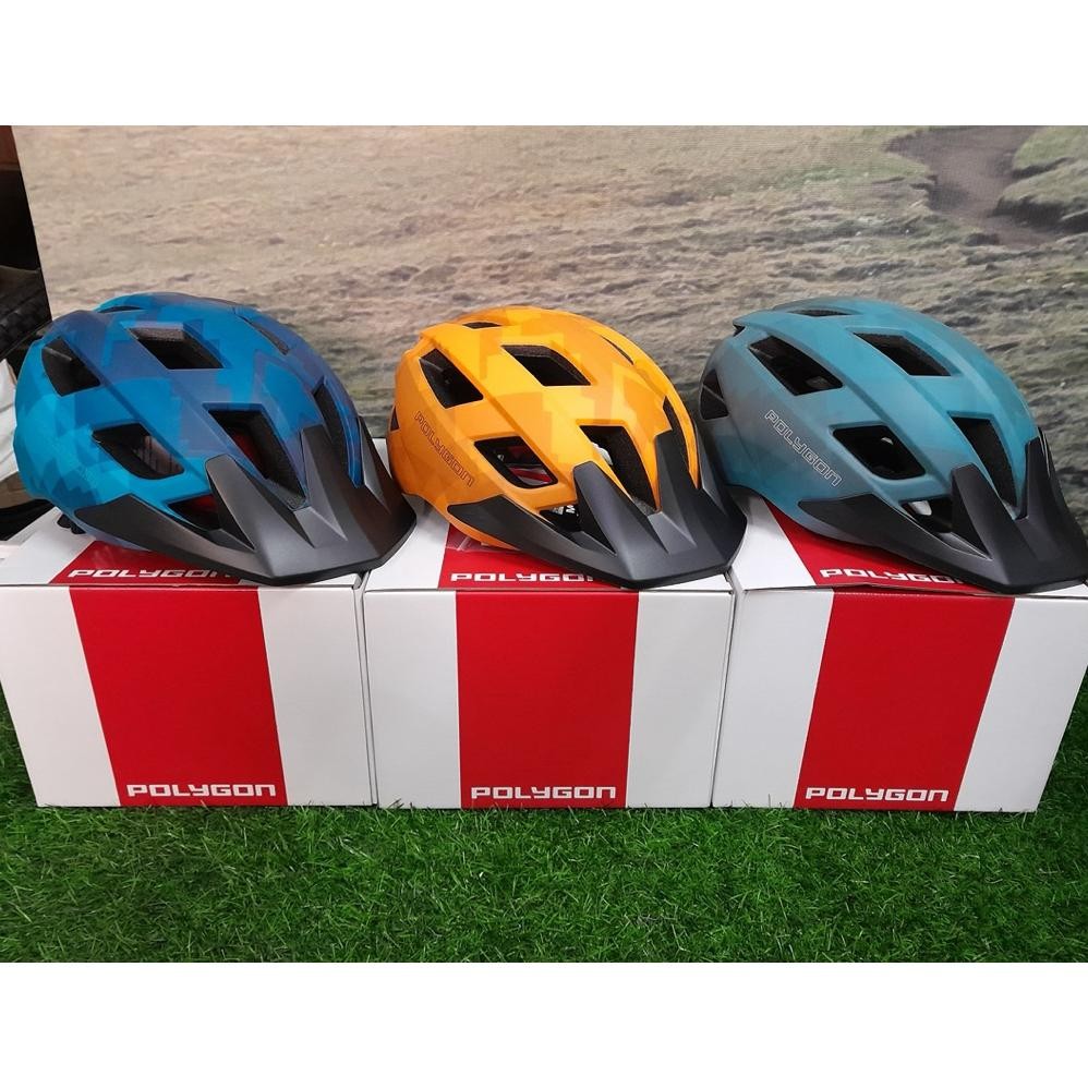 New HELM / HELMET SEPEDA POLYGON CLIFF / BASALT Untuk Sepeda MTB / GRAVEL