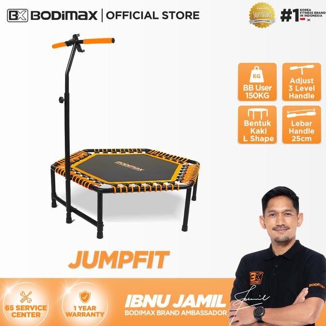 PROMO - Bodimax Jumpfit / Trampoline / Trampolin dewasa /Alat  Olahraga