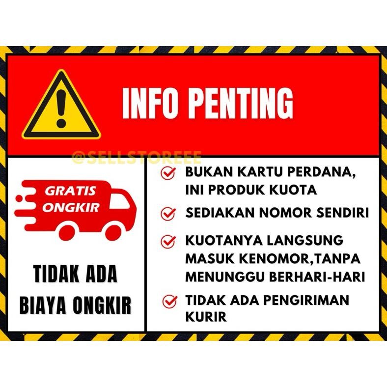 Kuota Murah Paket Internet Indosat Freedom Internet 100Gb 50Gb 40Gb 15Gb 10Gb 5Gb Full Kuota Utama T