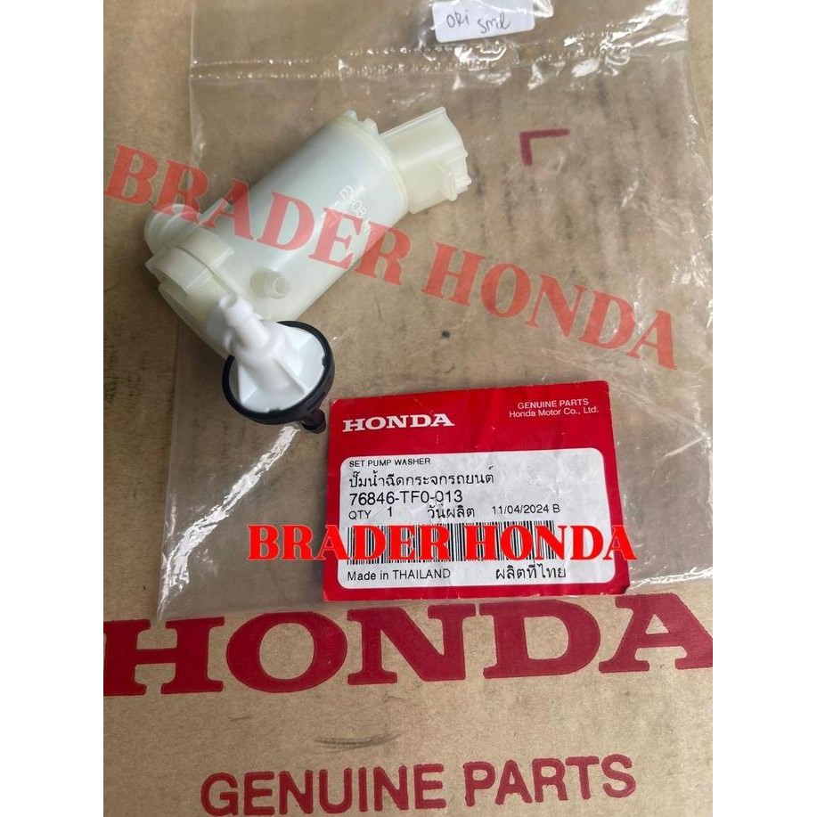 PROMO DISKON - MOTOR TABUNG WIPER WASHER PUMP JAZZ GE8 S RS BRV DG HRV RU FREED MOBILIO BRIO ODYSSEY