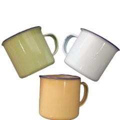 Cangkir Seng 7Cm / Cangkir Enamel 7Cm / Cangkir Jadul 7Cm Polos / Cangkir Kopi Klasik Tempo Dulu