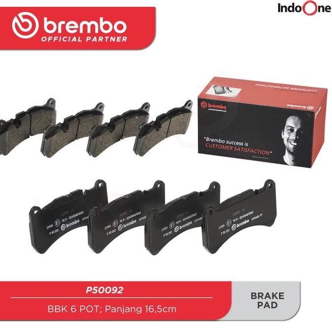 BEBAS ONGKIR - Kampas Rem BREMBO BBK 6 POT (BBK) - P0092