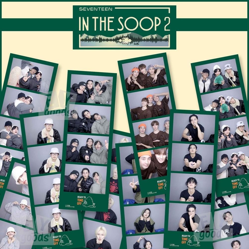 SEVENTEEN IN THE SOOP 2 PHOTOBOOTH Photomatic Photostrip Polaroid SVT Art Print Wall Decor Poster IT