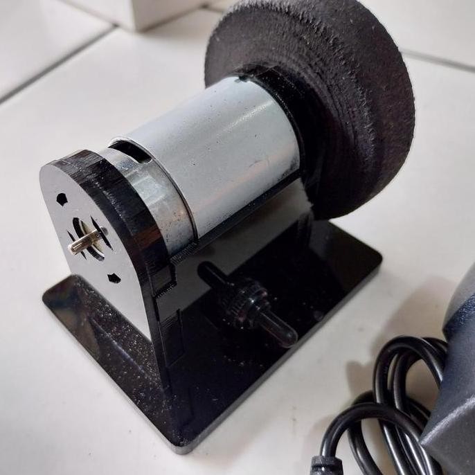 ALAT BUBUT SERBAGUNA / ALAT BUBUT MINI / MESIN SENDING MINI + ADAPTOR ORIGINAL DAN TERPERCAYA