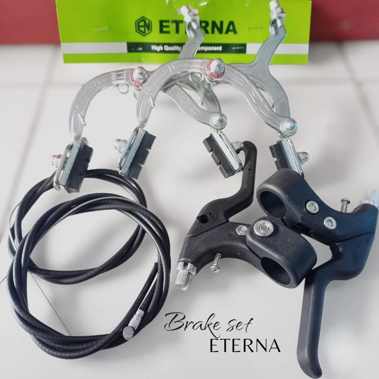 Original Rem sepeda U-brake/capit BMX Mini Jengki fullset ETERNA