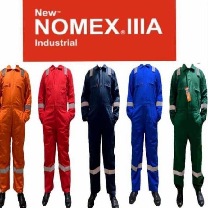 Wearpack Coverall New Nomex Iiia Scotligh 3M 4,5 - 6 Oz Original Promo