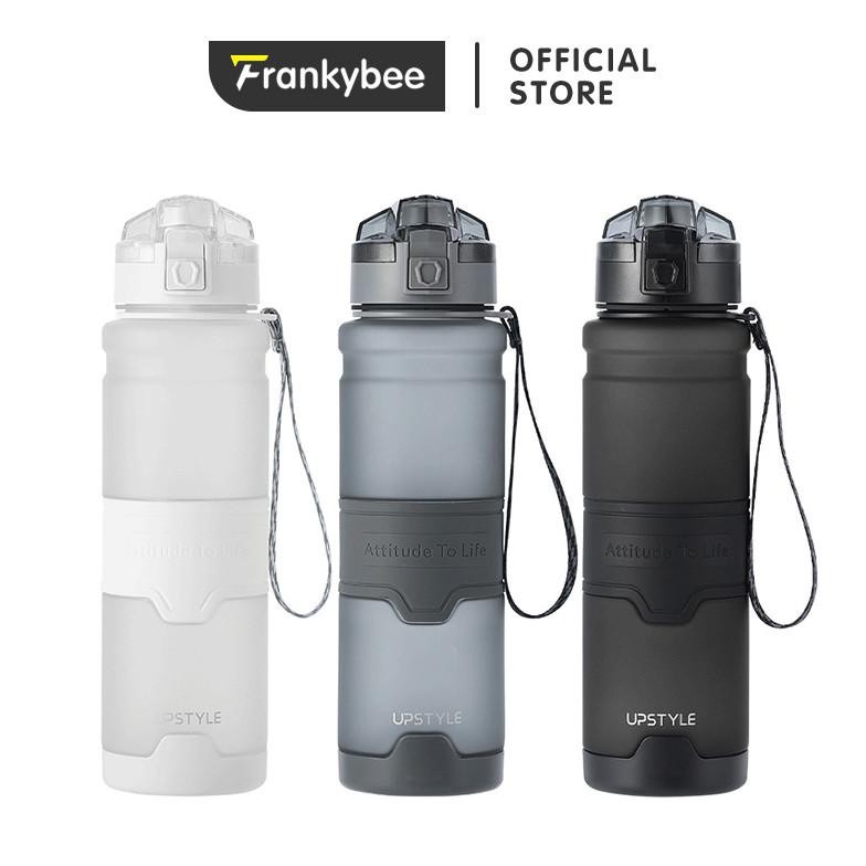 Frankybee Botol Air Minum 1 Liter Botol Minum Sports Water Bottle Large Capacity Drink Bottle BPA Fr