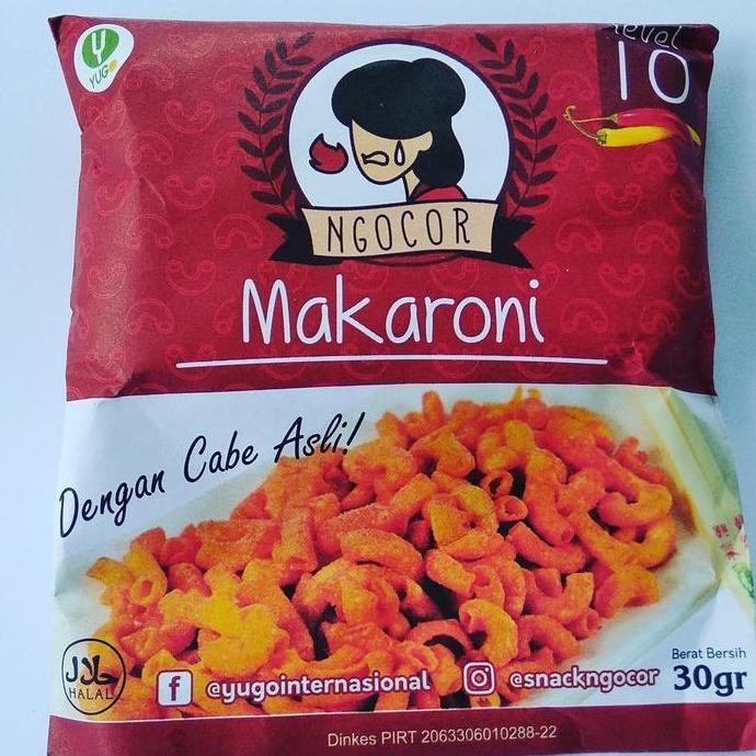 

JR26 makaroni ngocor rasa pedas level 10