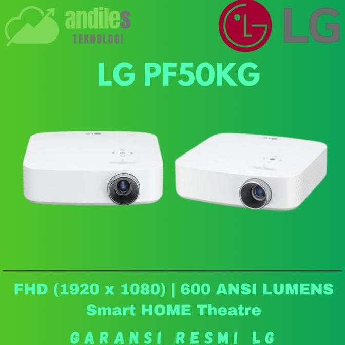 Termurah Projektor Lg Pf-50Kg - Lg Pf50Kg Fhd 1920X1080 - Proyektor Mini - Proyektor Fhd - Garansi R