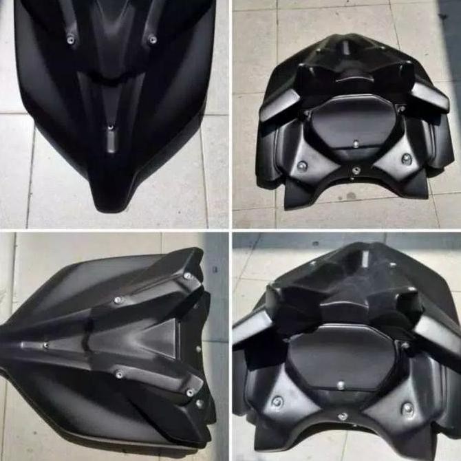 Promo tameng kedok Vario 125 150 LED 2018 2019 2020 tanpa windshield visor COD