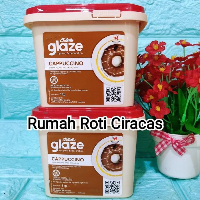 

COLATTA CAPUCINO 1KG GLAZE TOPPING DONUT RASA DIP 1 KG PAIL CAPPUCCINO