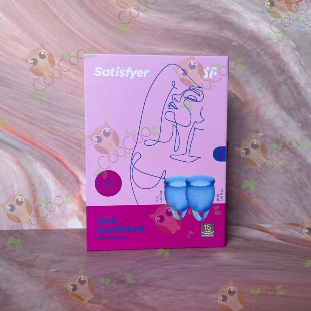 Satisfyer Feel Confident Menstrual Cup Silikon Medis