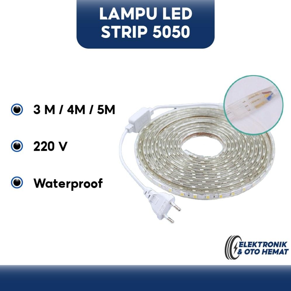 Lampu LED Strip Meteran Warna Warni