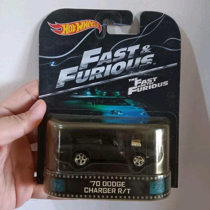 HOT WHEELS RETRO FAST FURIOUS 70 DODGE CHARGER R/T