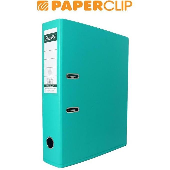 

TERBARU - ORDNER BANTEX 46V FOLIO 22 7CM TURQUOISE
