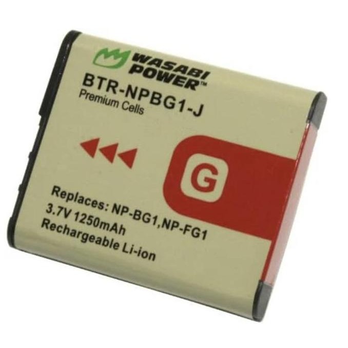 PROMO - Wasabi Power Battery for Sony NP-BG NP-FG NPBG NPFG Baterai CyberShot DSC H H7 H9 H0 H20 H0 
