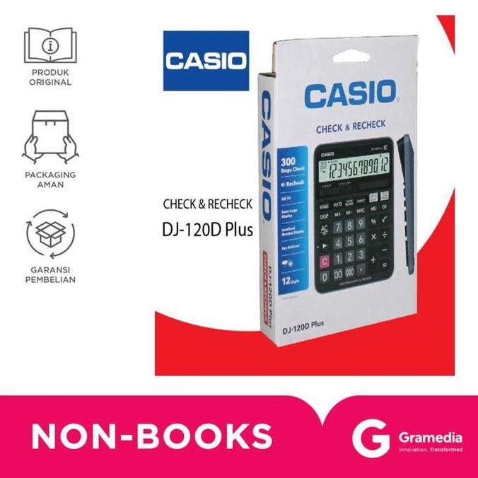 

TERLARIS - Casio Calculator DJ 20DPlus