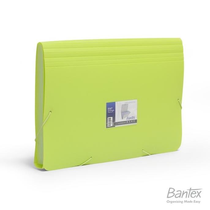 

PROMO - Bantex Expanding File PP Folio Lime #60 6