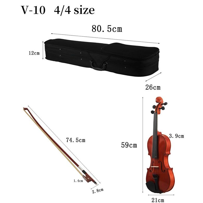 Benston Music- 4/4 Biola Untuk Dewasa, Anak-Anak, Dan Remaja /Alat Musik Gesek /Biola Anak /Biola Re