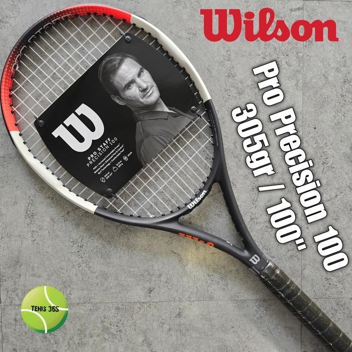 SPID Raket Tenis Wilson Pro Staff Precision 100