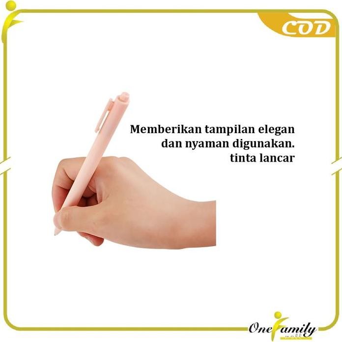 

[Cod] Ofm A120 Pulpen Cetekan 0.5Mm Macaroon Warna Pastel Alat Tulis Stationery