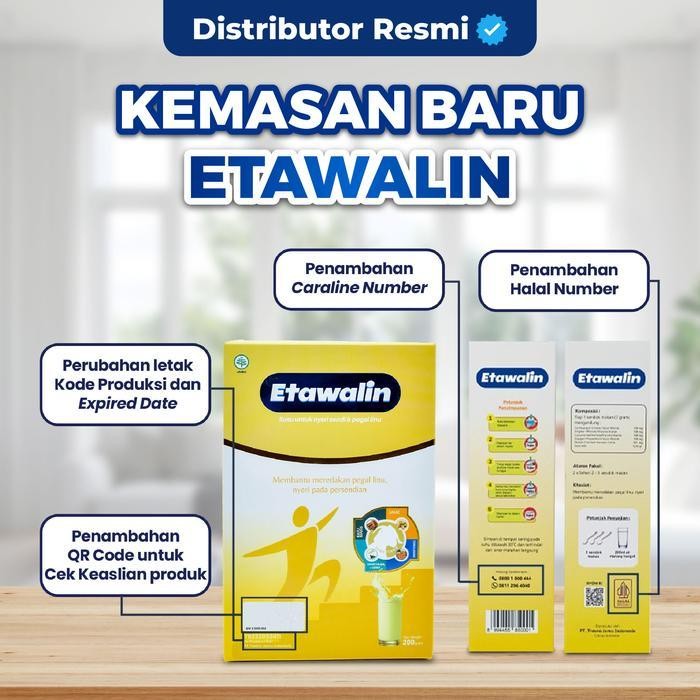 

SNS Etawalin Susu Kambing Etawa Bubuk Bantu Keluhan Pegal Linu dan Nyeri Sendi Original Bisa COD Paket 1 Box