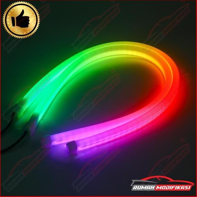 PROMO DISKON - Led Strip Selang - RGB Alis - Led Strip - RGB - Day Time Running Light - 20 mode
