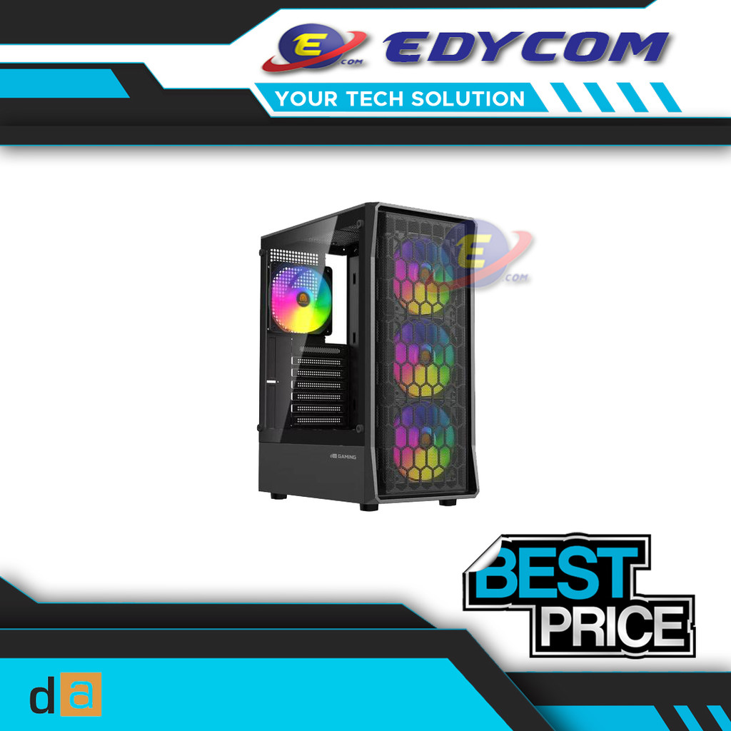 CASE DIGITAL ALLIANCE OASIS PRO GAMER ATX TEMPERED GLASS