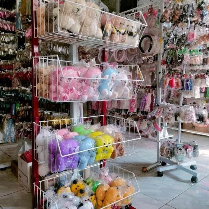 TERBARU - Rak chiki 4 susun Rak display warung Rak Jajanan Rak Keranjang jualan Rak Warung Madura