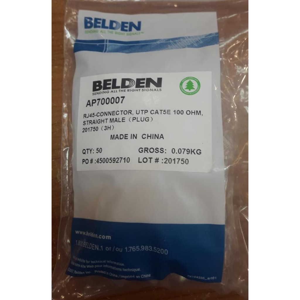 DY59 - Konektor RJ45 BELDEN cat 5e / Rj 45 belden / belden cat5