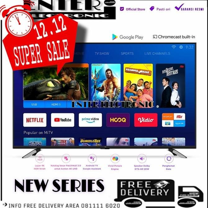 XIAOMI MI TV 4 55 INCH - TV LED SMART ANDROID TV 55 INCH UHD 4K HDR