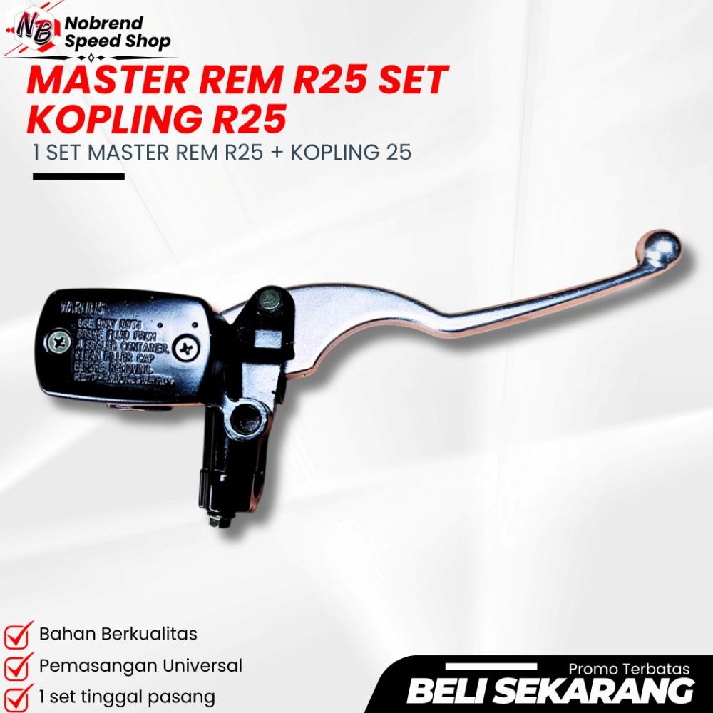 Premium Master Rem R25 1 Set Handle Rem R25 Master Brake Pump R25 Master Rem R25 Master Rem Rx King 