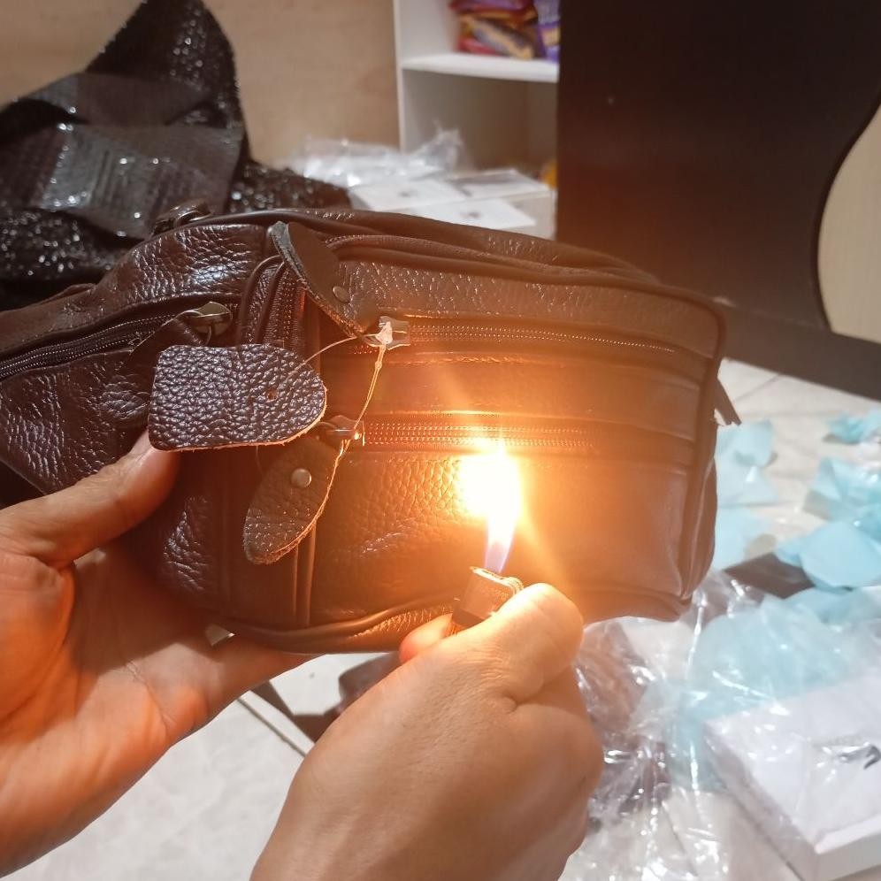 Tas Pinggang Kulit Asli Tas pinggang kulit Besar tas Pinggang Kulit Premium