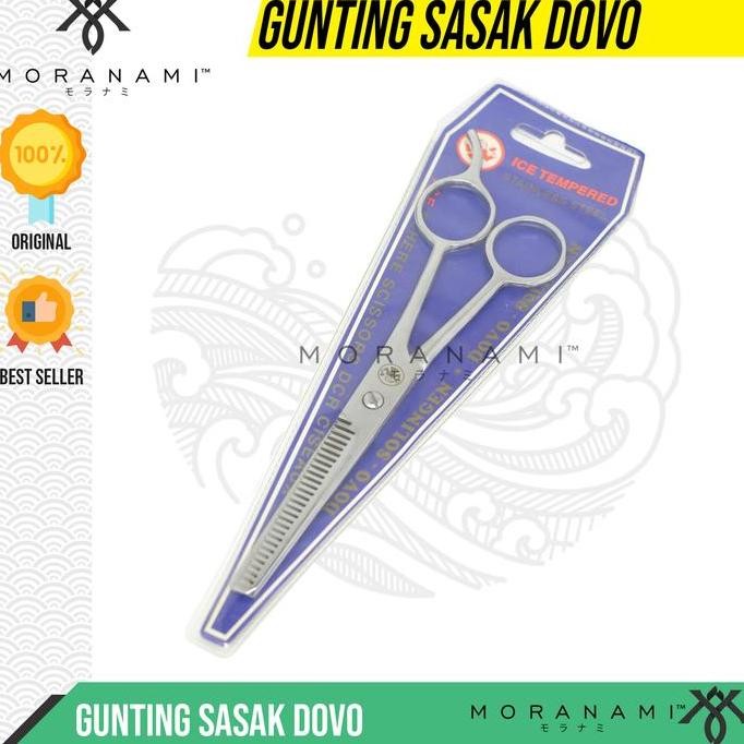 Gunting Sasak Rambut Dovo Gunting Sasak Salon Barber Stainless
