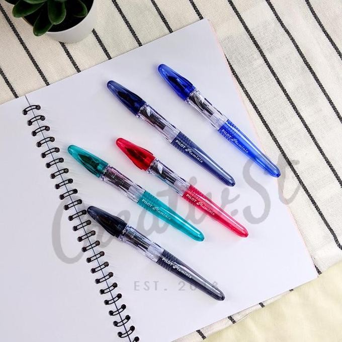 

NEW Pilot Fountain Pen Pluminix Fcp-Pxs-Bl-F Pulpen Tinta Bak Pena