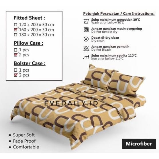 Cod / Sprei Homemade Motif Polos Kotak / Premium Quality / Custom Ukuran / Cod / Murah / Bagus / Kad