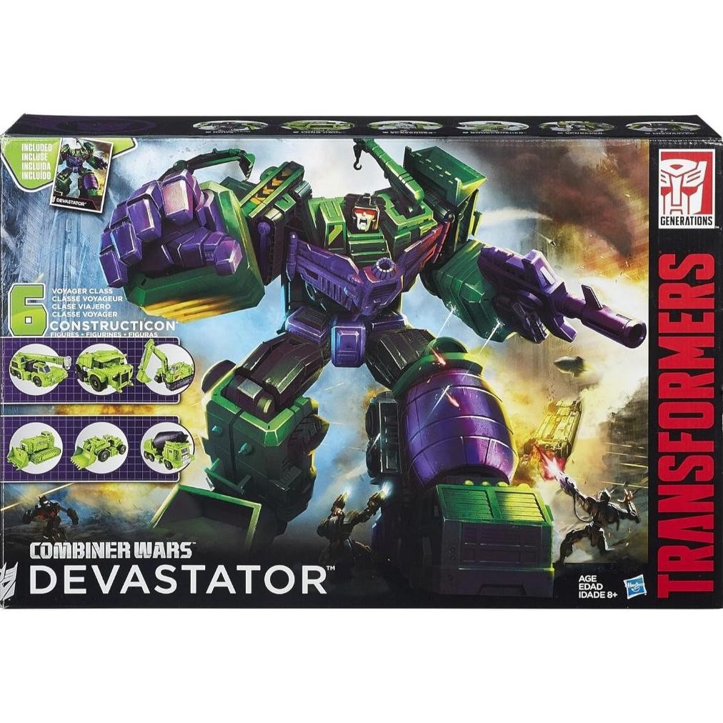 TRANSFORMERS GENERATIONS COMBINER WARS DEVASTATOR FIGURE SET ORIGINAL