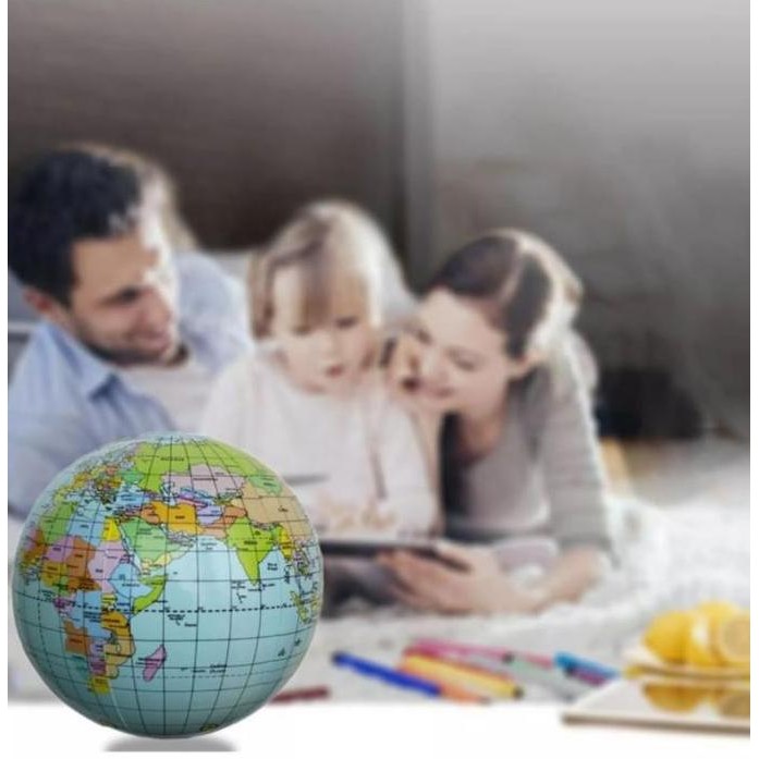 Bola Dunia Balon Tiup UKURAN BESAR diameter 30 Cm Bola Sepak Tiup Mandi Bola Balon Sepak Bola Dunia 