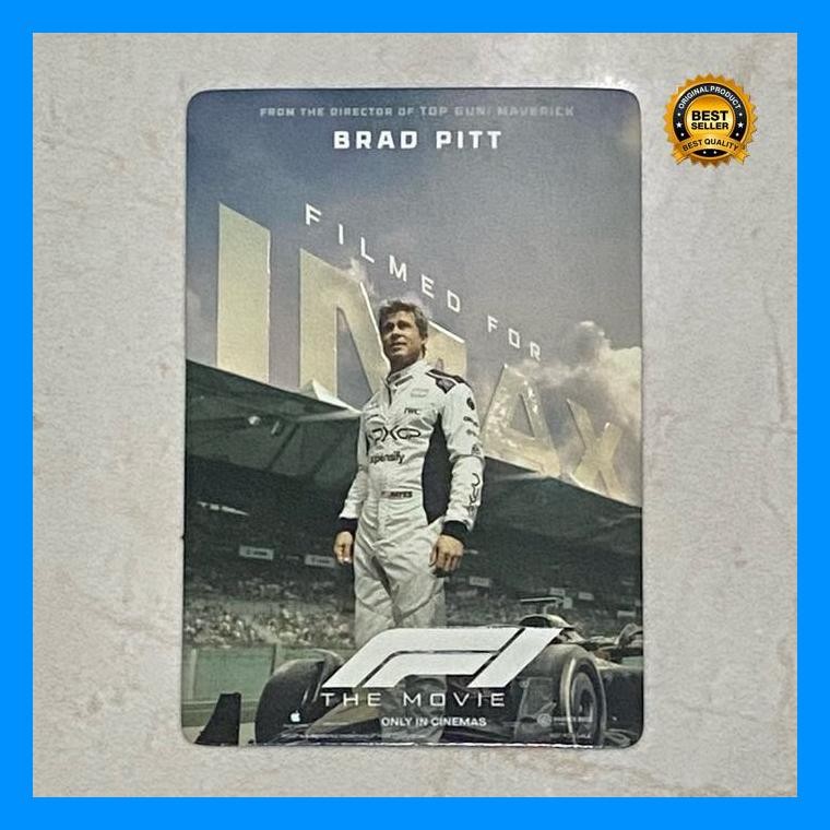 (Best Saller) Exclusive F1 The Movie Imax Collectible Ticket, Cinema Xxi Bestseller