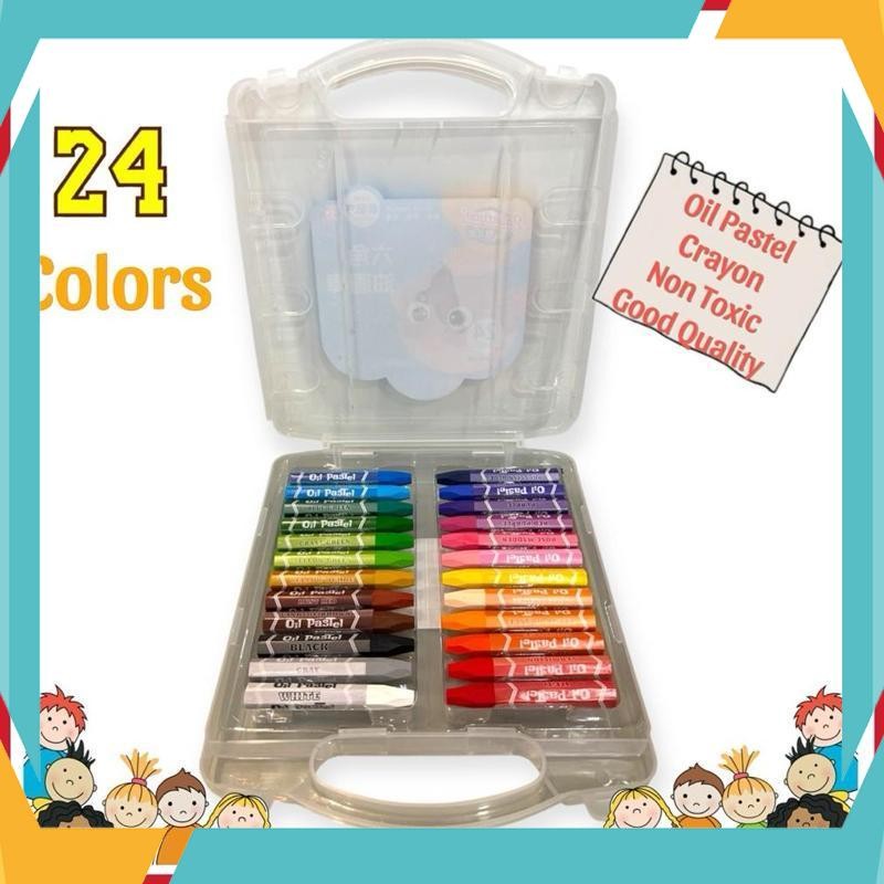 

Berkualitas KRAYON CRAYON OIL PASTEL MURAH 24 WARNA WCW-98