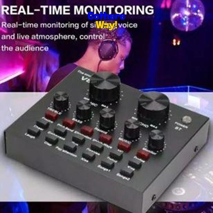 ew-98 rq-56 Ok75 SOUND CARD V8/V8K/V8S/M8 SINGING LIVE - SOUNDCARD BLUETOOTH V8 AUDIO EXTERNAL Sale 