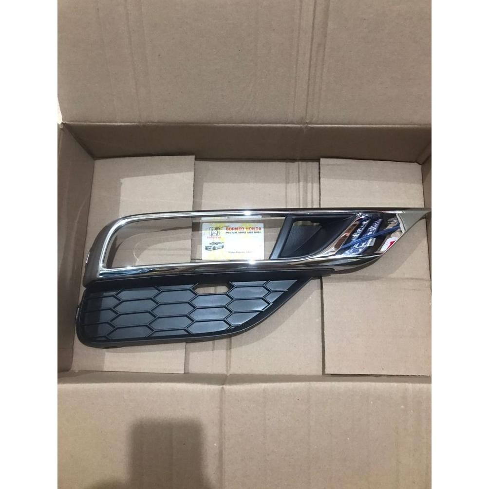 COVER FOG LAMP LAMPU KABUT BEMPER GARNISH CRV GEN 4 RM1 RM3 2013 2014 2015 2016 2017 HONDA 71103-T0A