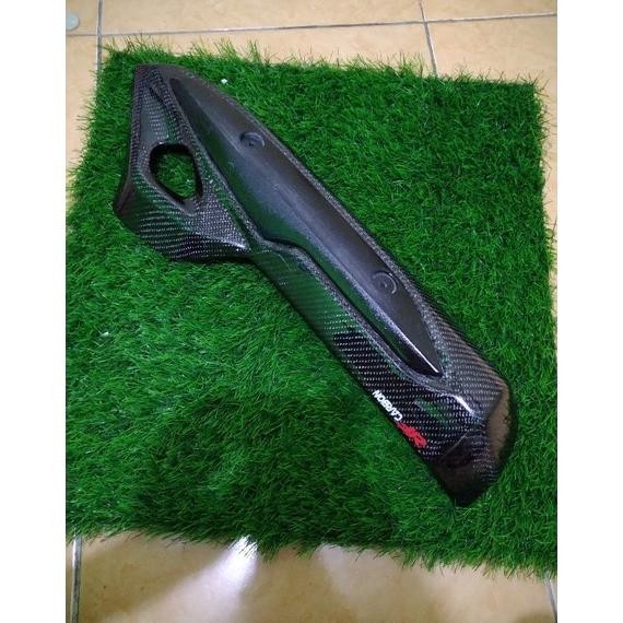 Tameng knalpot pcx cbu Carbon kevlar