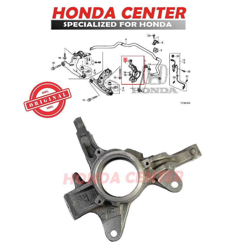 Knakel Knuckle Arm Depan Kiri Kanan Mobil Honda Mobilio 2014 2015 2016 2017 2018 2019 2020 2 51211-T