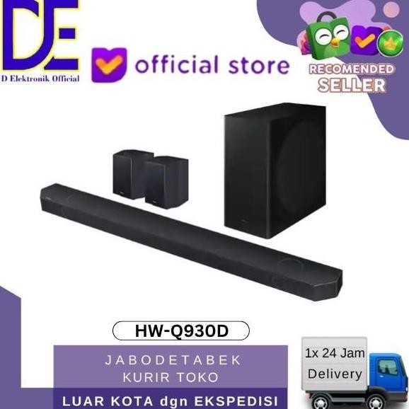TERLARIS - Samsung HWQ930D Soundbar Dolby Atmos 9.1.4 Q930D HWQ930D ( Bukan S95TR )