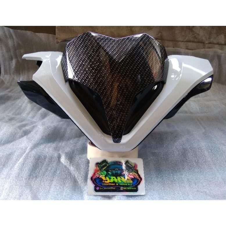 Batok depan belakang vario new 125 150 orinal dikarbon