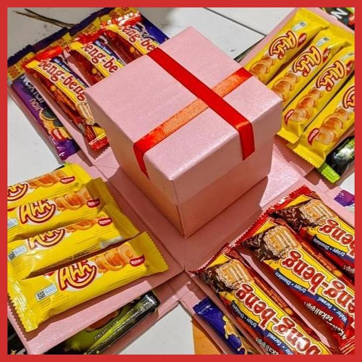 

PROMO SNACK BOX, KOTAK TARIK UANG ,EKSPLOSION BOX SNACK TARIK UANG ,KADO ULANG TAHUN CEWEK,ULTAH ANAK-ANAK, SET KADO MAKANAN HADIAH PAKET [BUMBU OLAHAN MAKANAN]